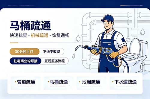汕头马桶疏通