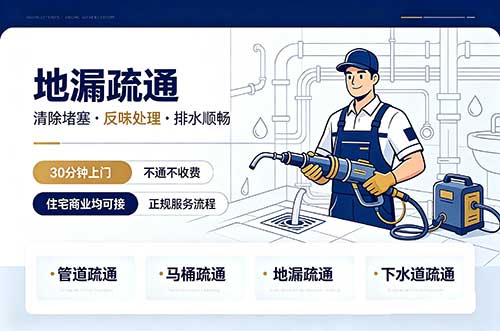 汕头地漏疏通