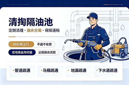 汕头清掏隔油池