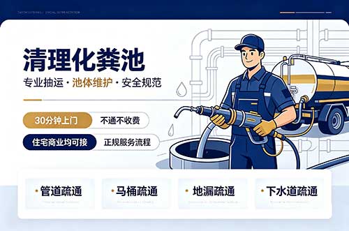 汕头清理化粪池